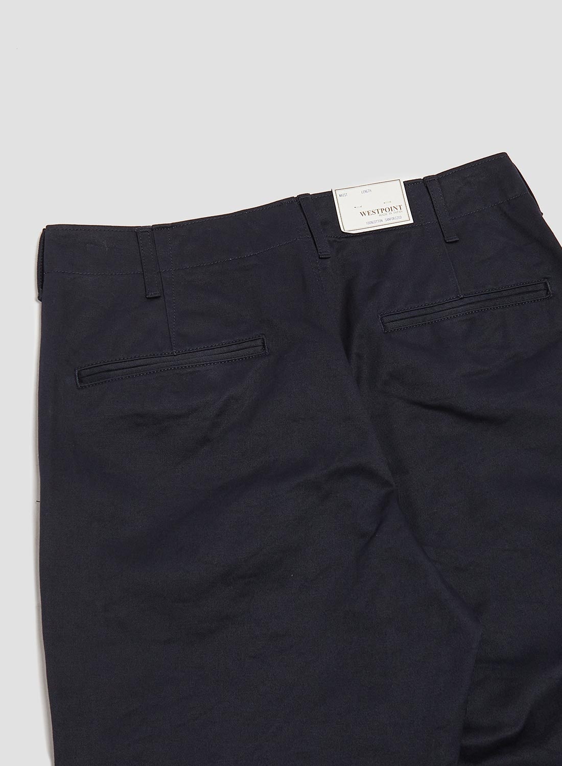 FOB Factory Narrow U.S Trousers Navy - 5