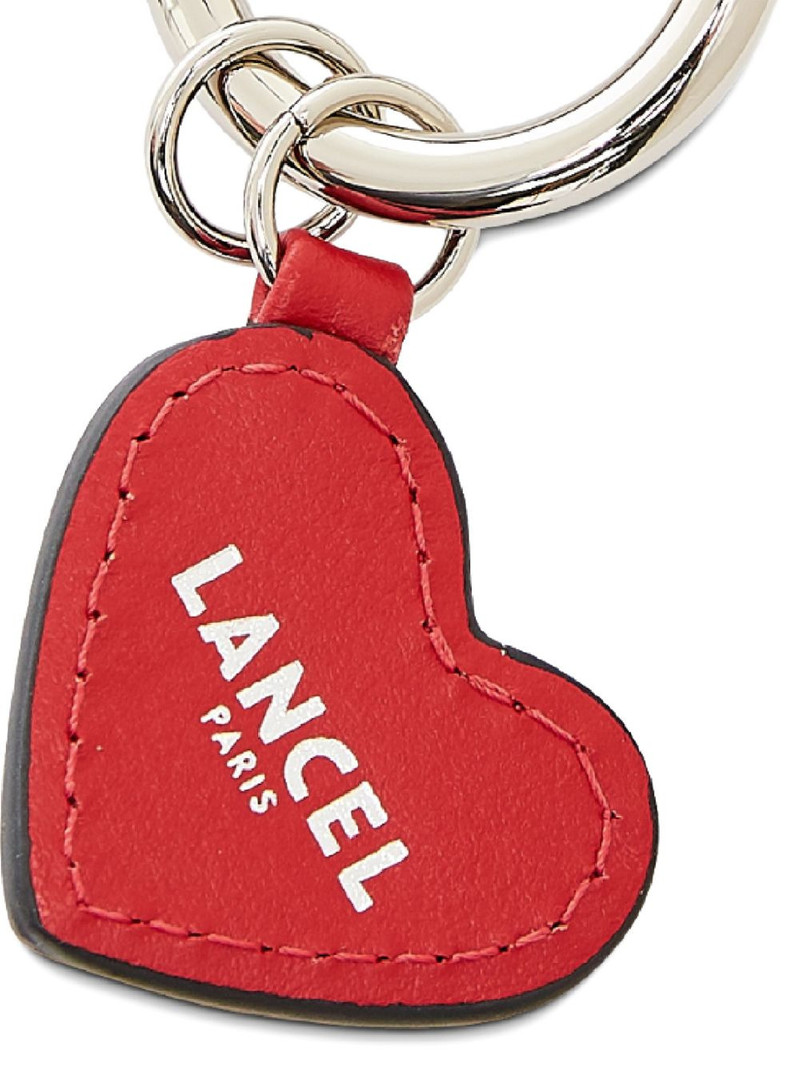 LANCEL heart-shape keyring outlook