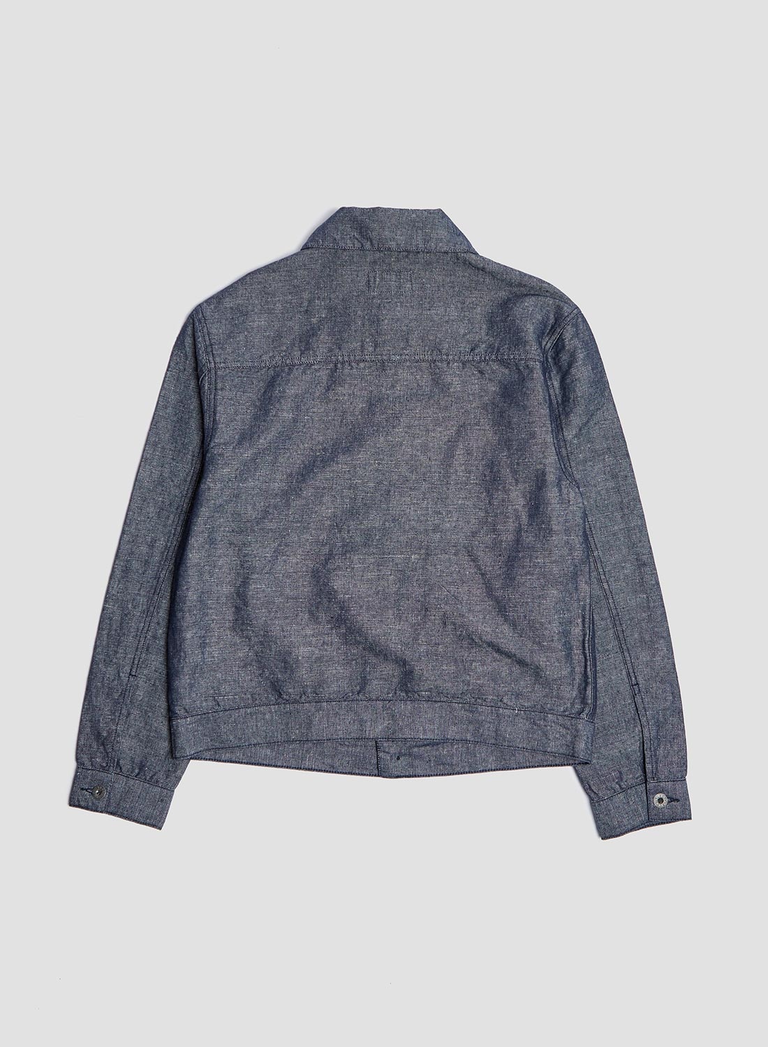 Japanese Type 1 Jacket Cotton Linen in Navy - 6