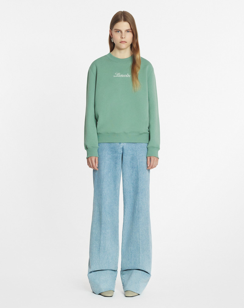 Lanvin LANVIN EMBROIDERED SWEATSHIRT outlook