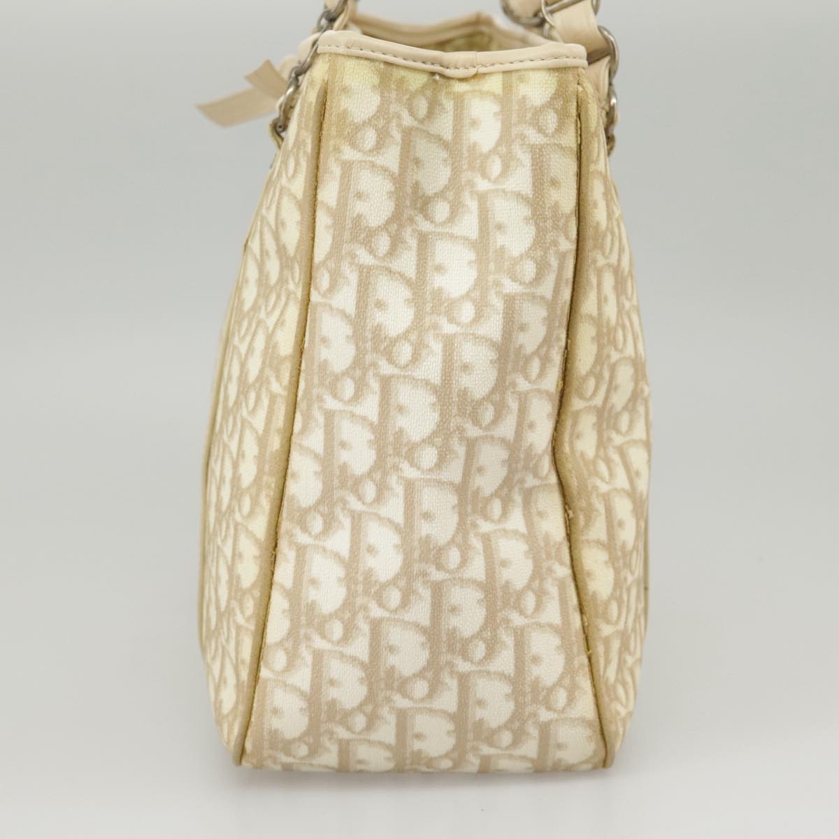 DIOR Trotter Romantic Hand Bag Beige - 4