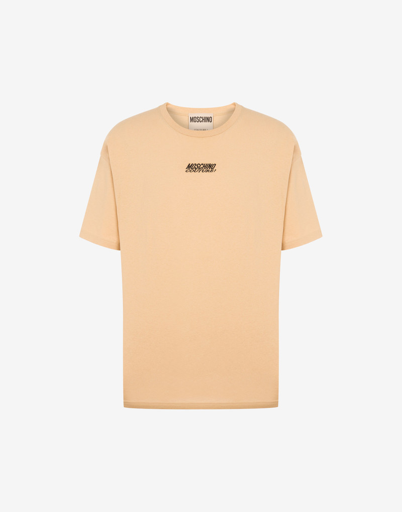 LOGO EMBROIDERY JERSEY T-SHIRT - 1