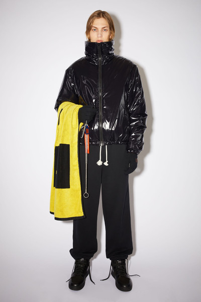 Acne Studios Nylon puffer jacket - Black outlook