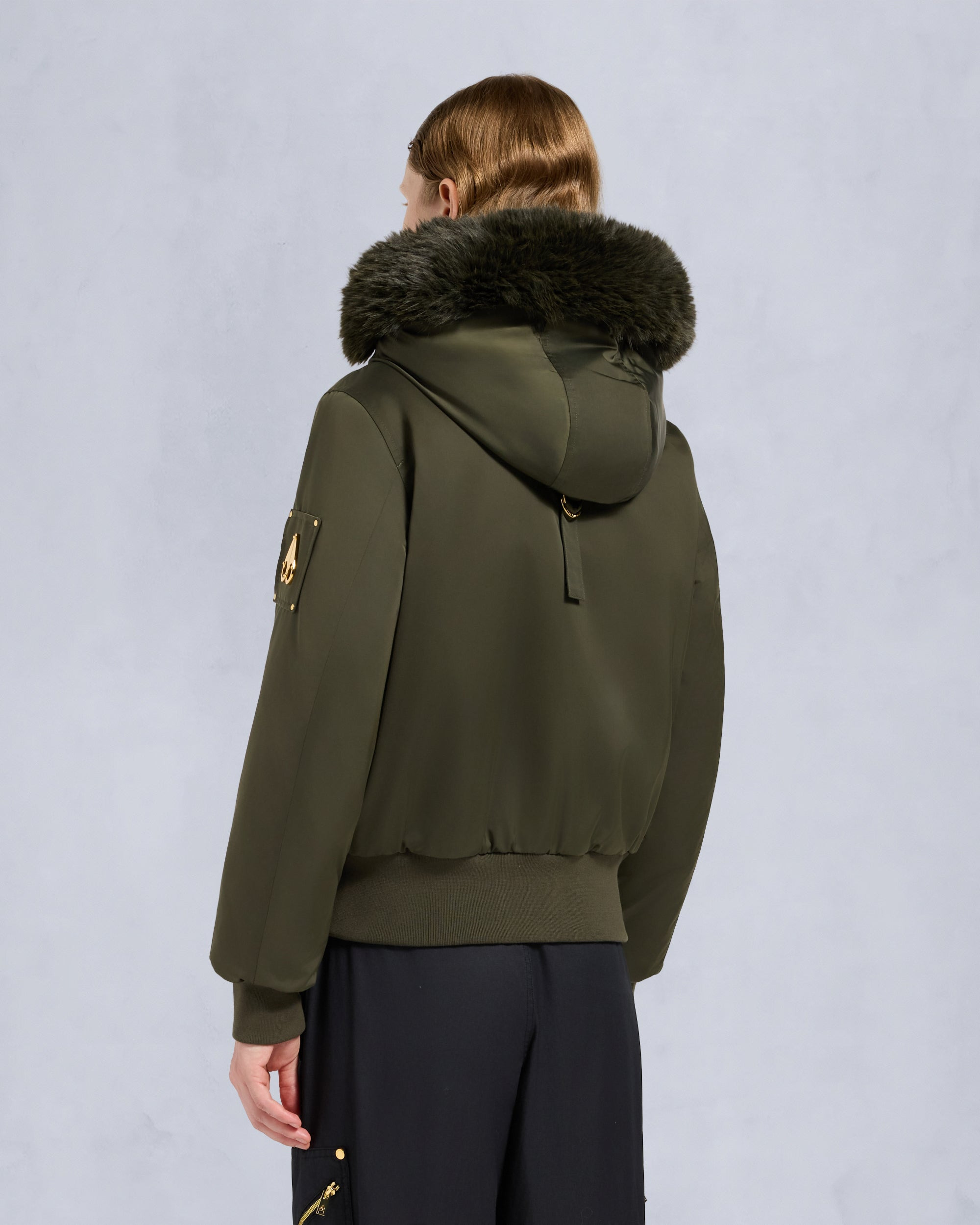 GOLD SERIES ORIGINAL SATIN DEBBIE BOMBER JACKET - 4
