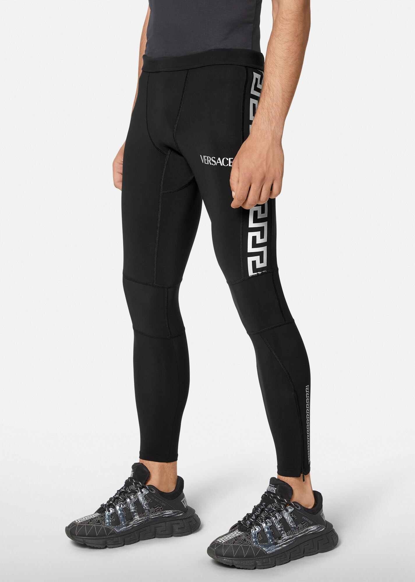 Greca Signature Accent Gym Leggings - 2