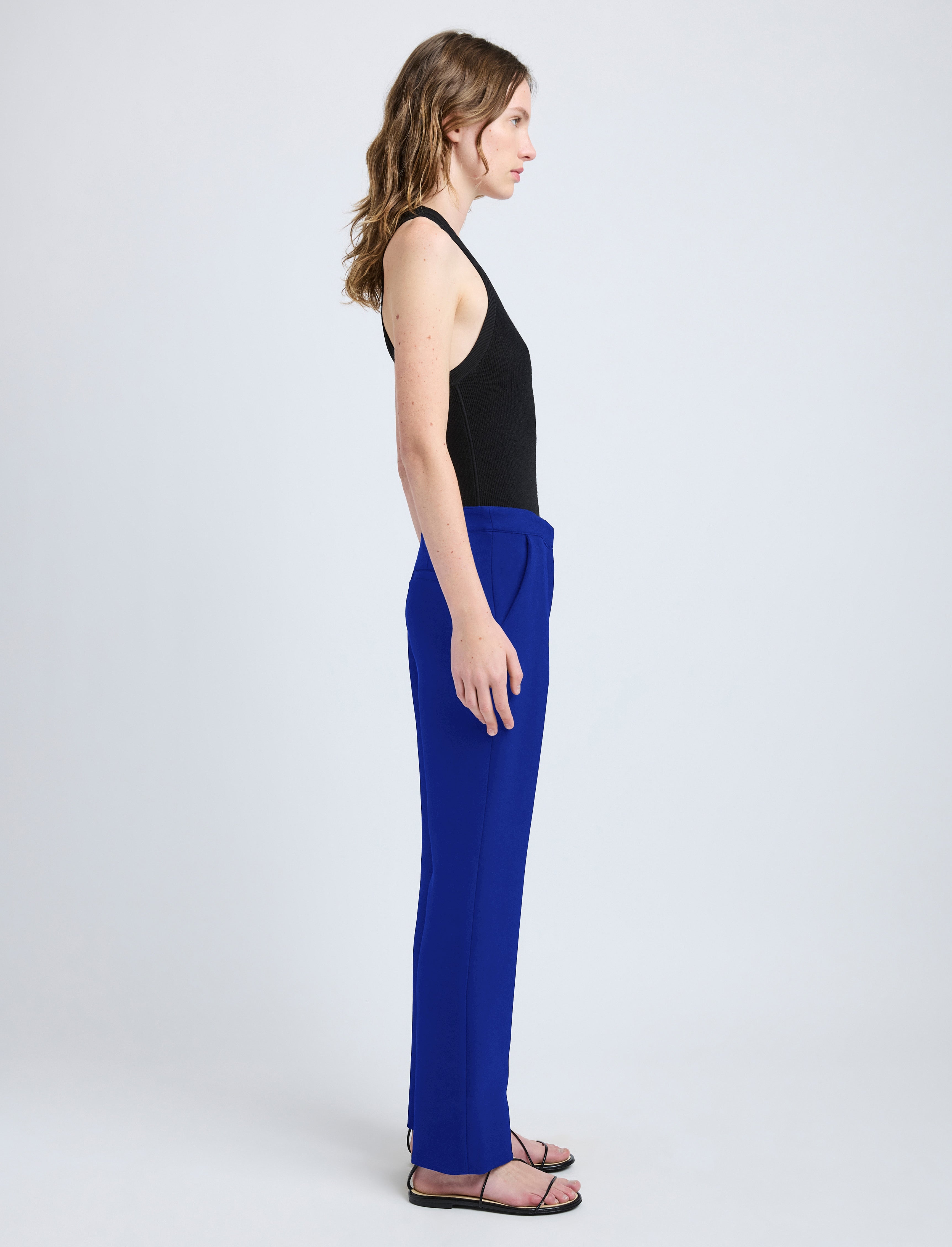 Alexia Pant in Bi-Stretch Suiting - 3