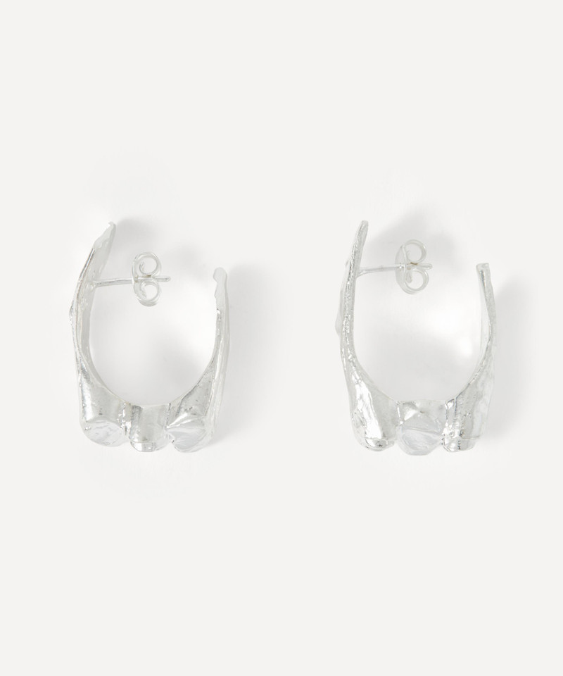 ALIGHIERI Sterling Silver Dance Of The Notes Stud Earrings outlook