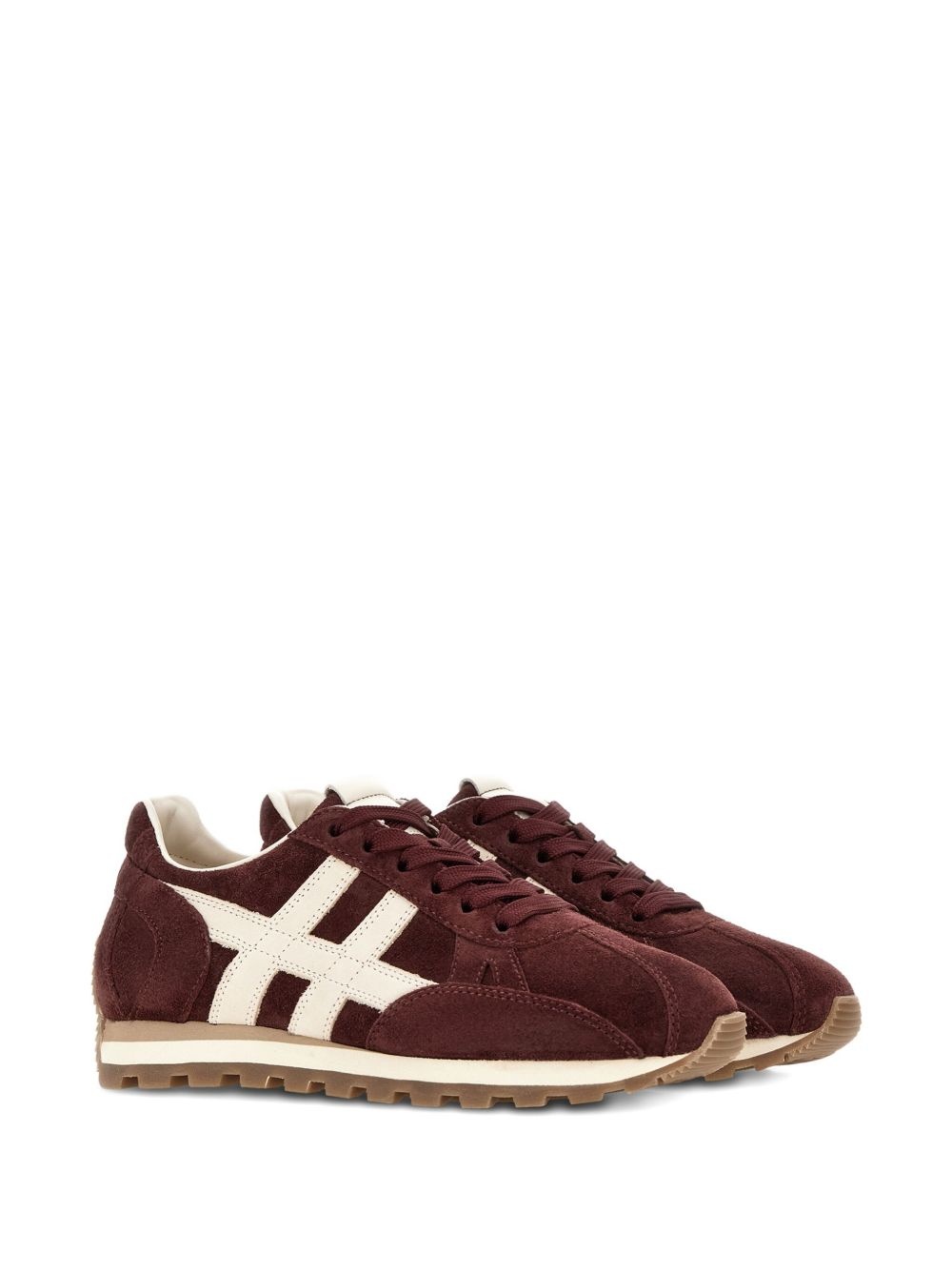 suede-leather sneakers - 2