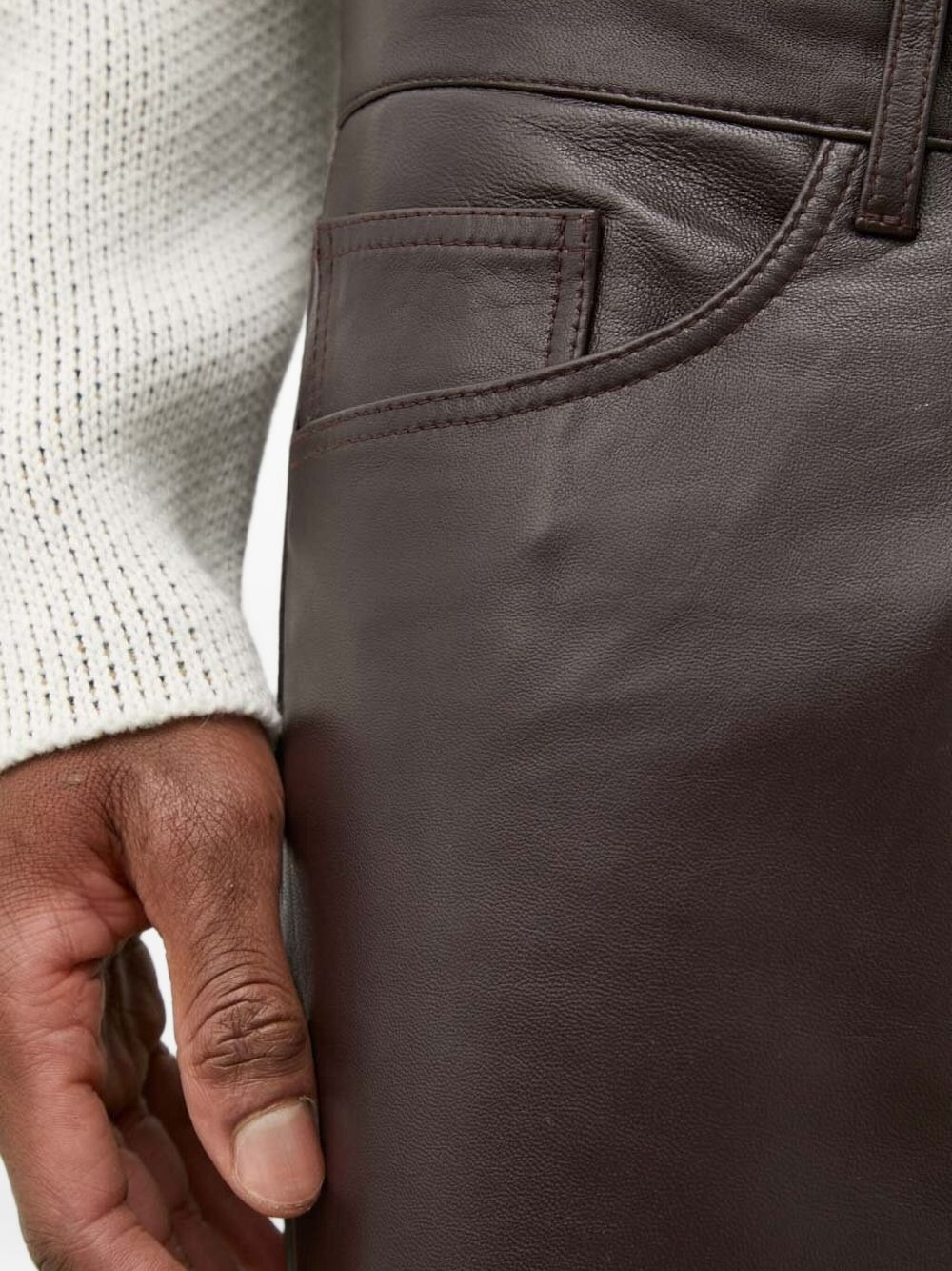 Alec leather trousers - 3