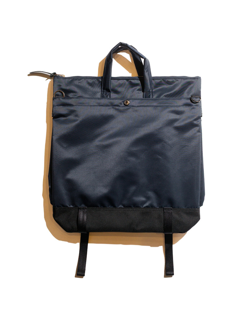 master-piece Lightning Helmet Bag Navy outlook