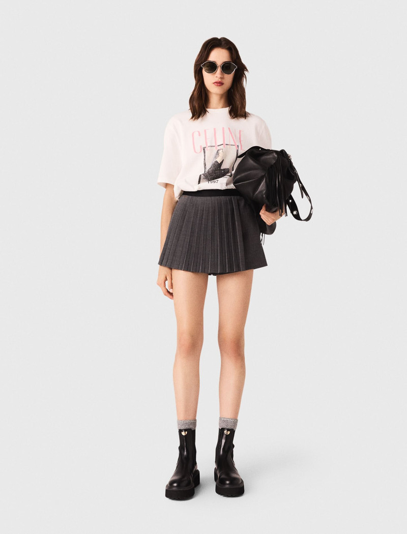 maje Pleated skort outlook