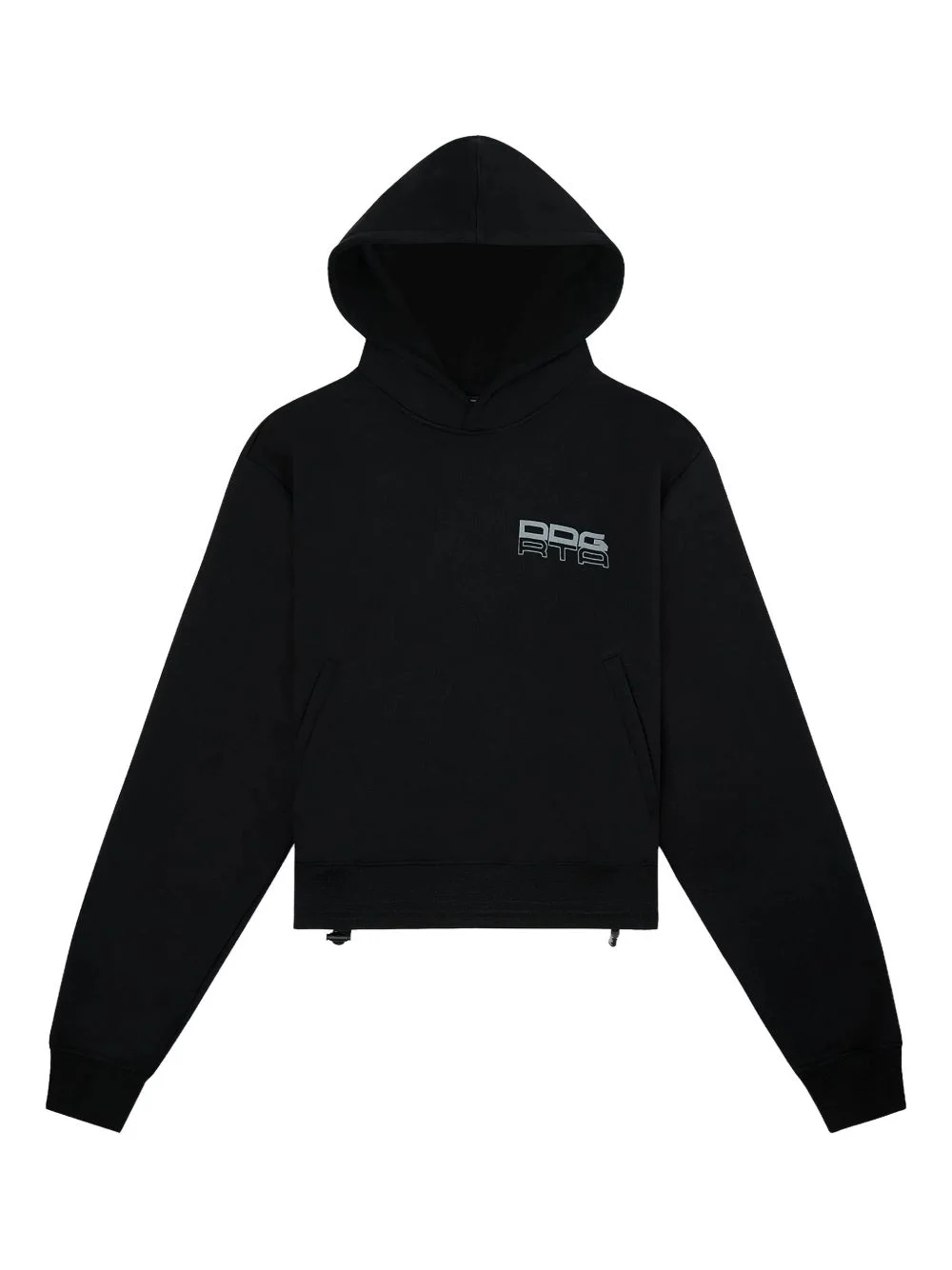 dot-print logo hoodie - 1