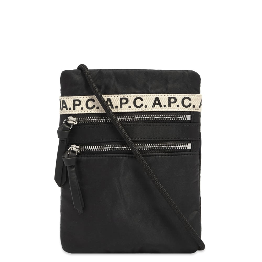 A.P.C. Repeat Logo Neck Pouch - 1