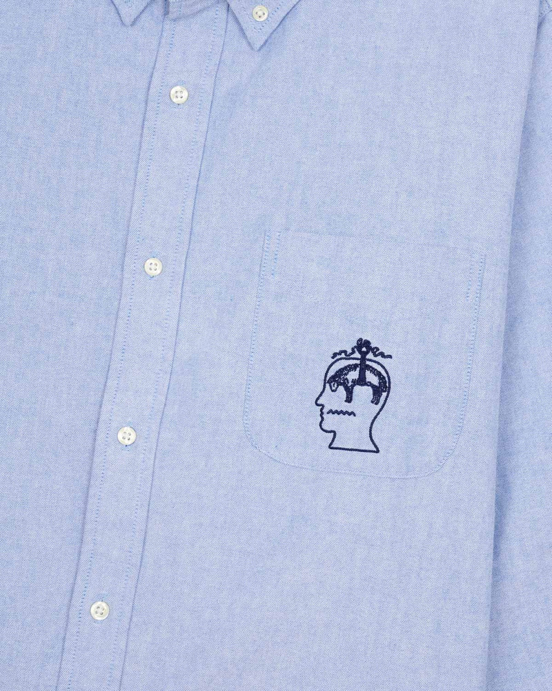 Brooks Brothers California Selvedge Oxford Button Up - Blue 3