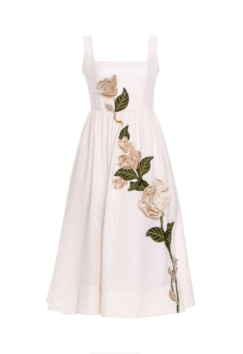 Miramar Gardenia Midi Dress 1