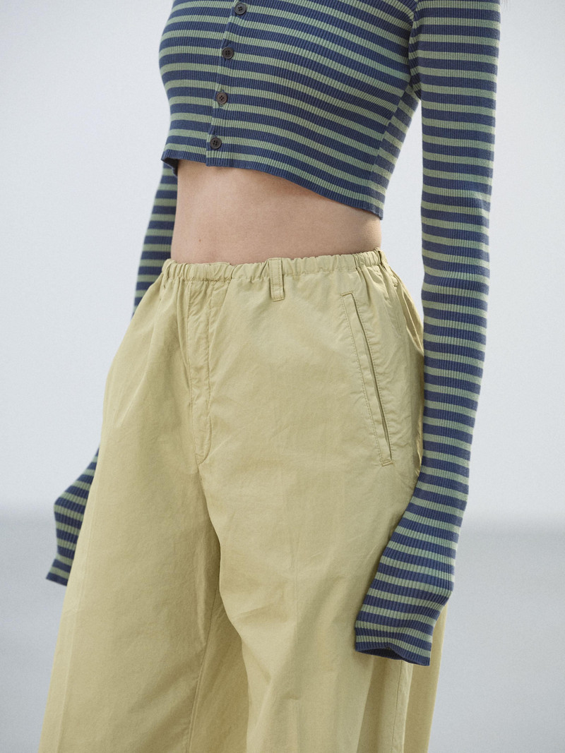 GARMENT-DYED FINX SHUTTLE WEATHER DRAWSTRING PANTS 4