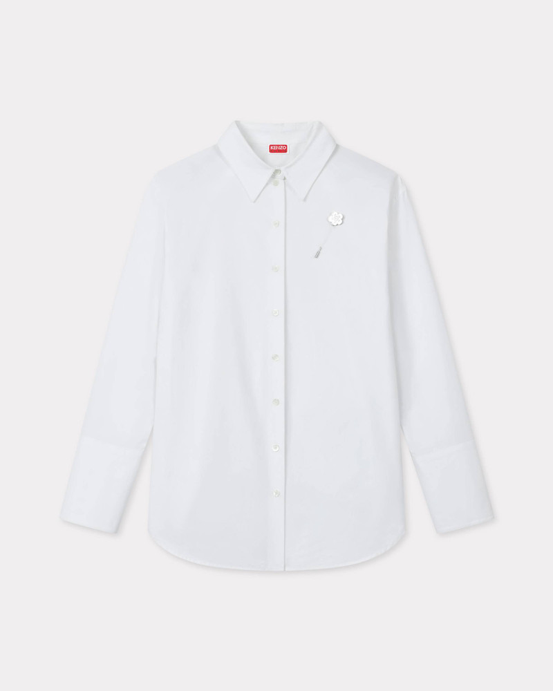 'Boke Flower' shirt in cotton poplin 1
