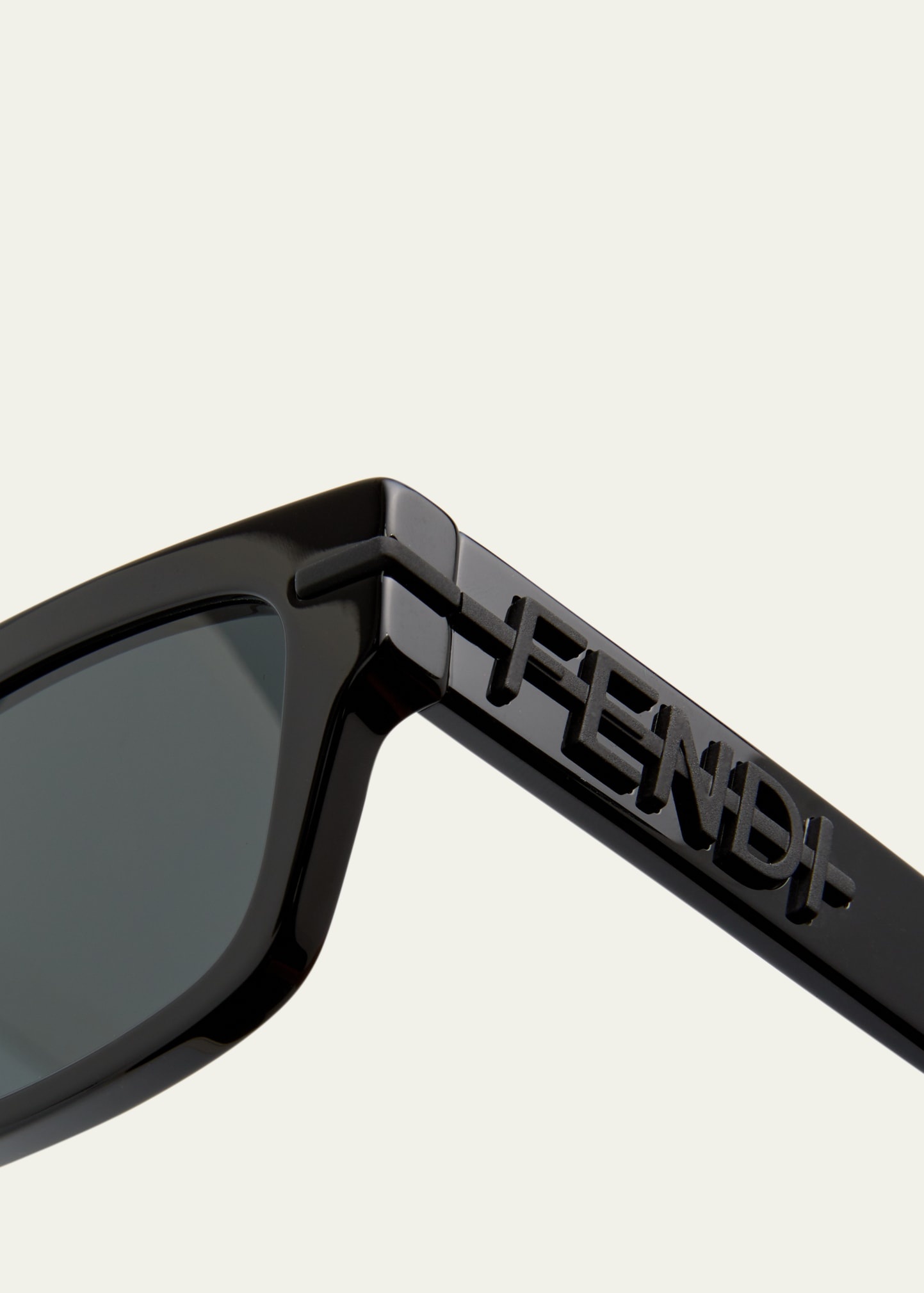 Men's Fendigraphy Acetate Rectangle Sunglasses - 4