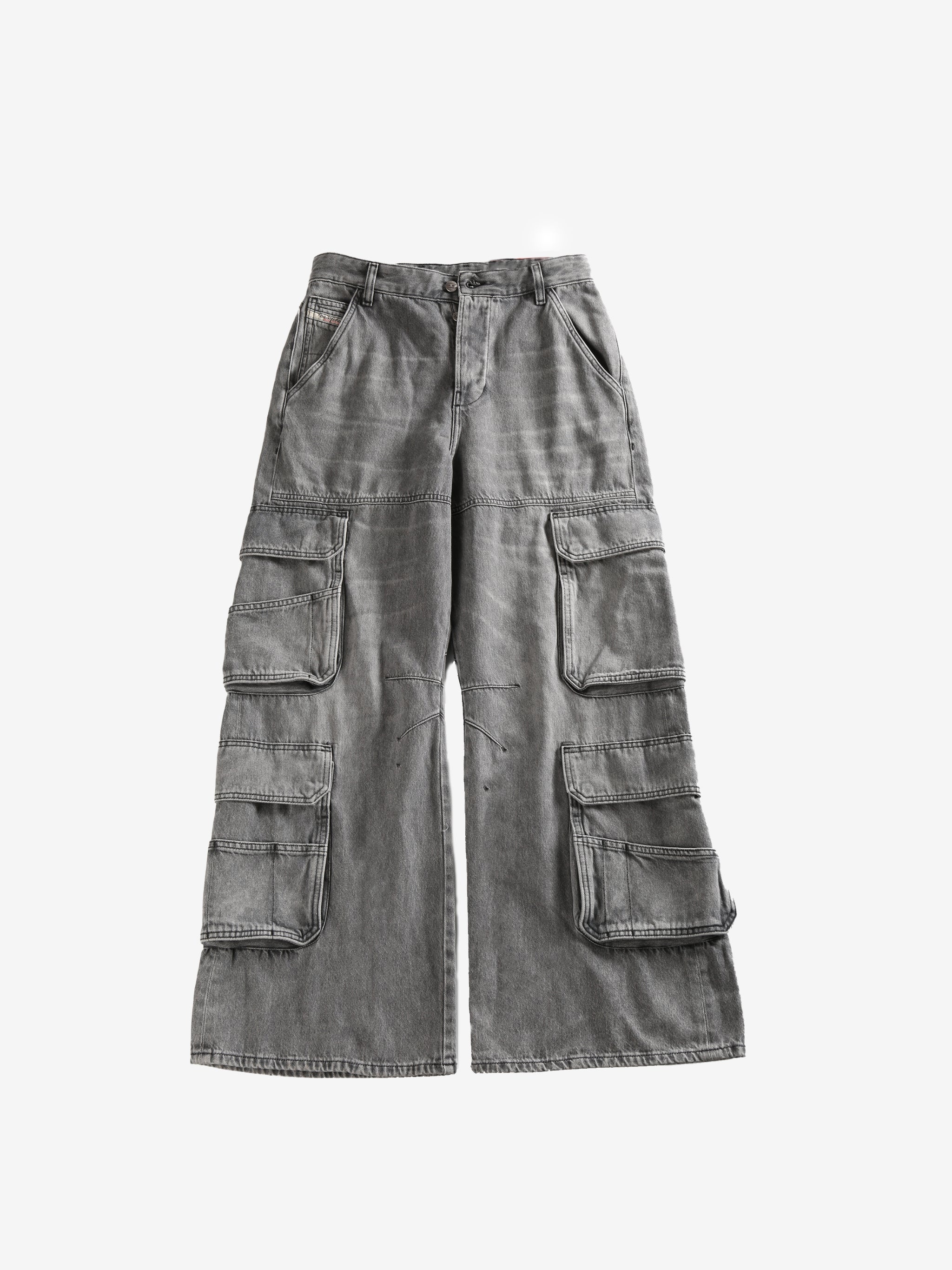 DIESEL - Women D-Sire-Cargo-D Pants - 4