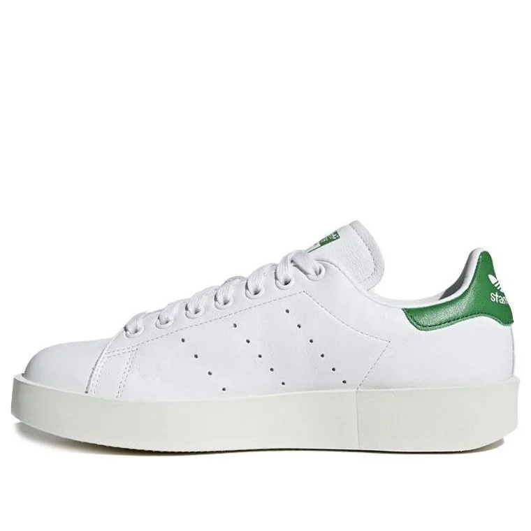 (WMNS) adidas Stan Smith Bold 'White Green' S32266 - 1