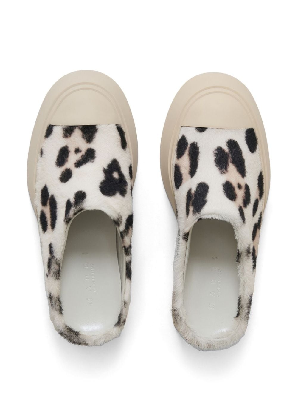 leopard-print slippers - 4