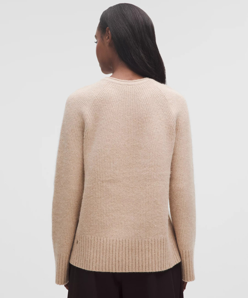 Alpaca-Blend Crewneck Sweater 3