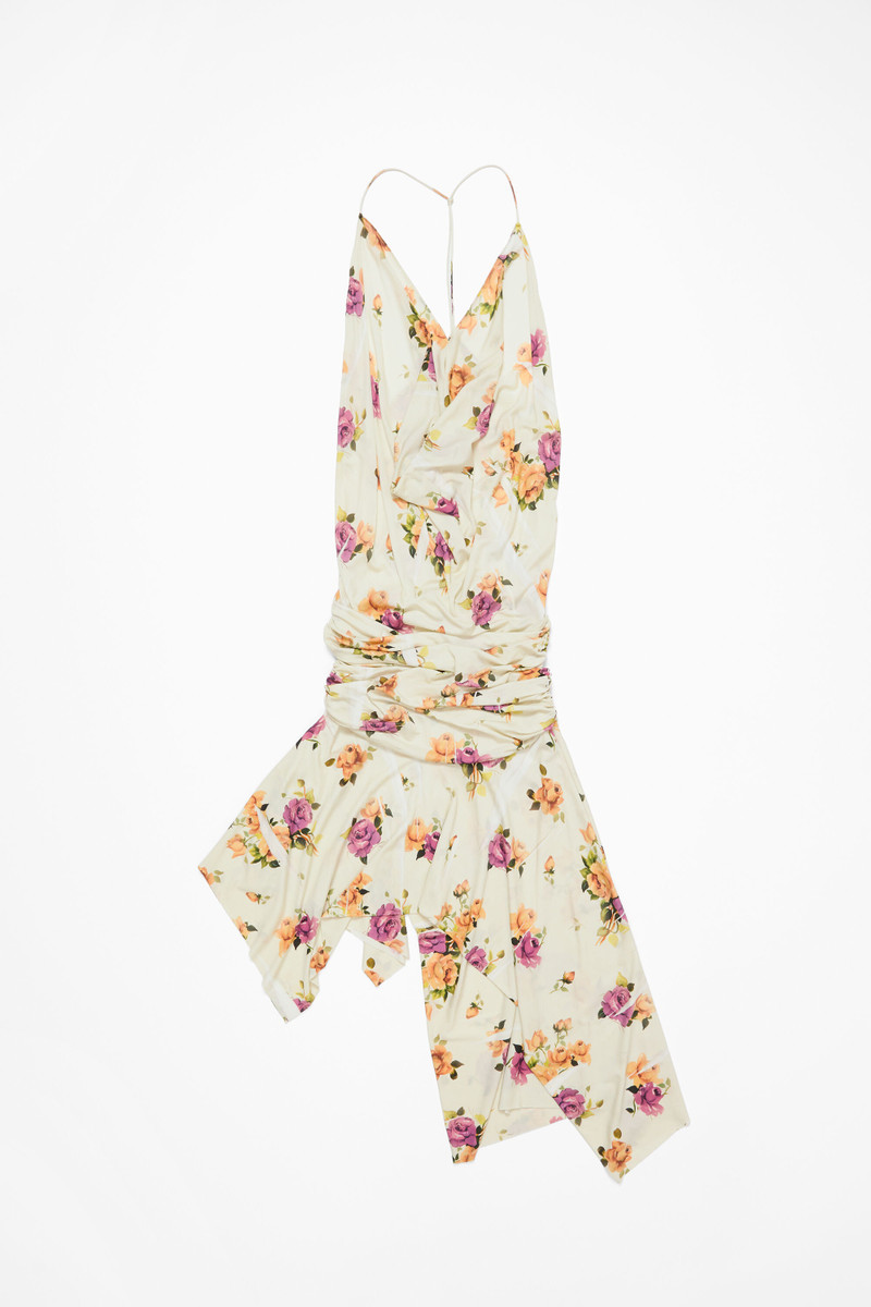 Strap dress - Pink/purple - 1
