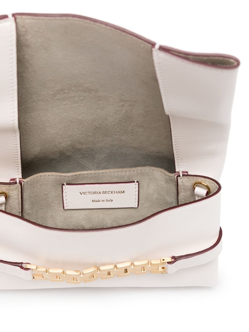Chain-strap leather crossbody bag - 5
