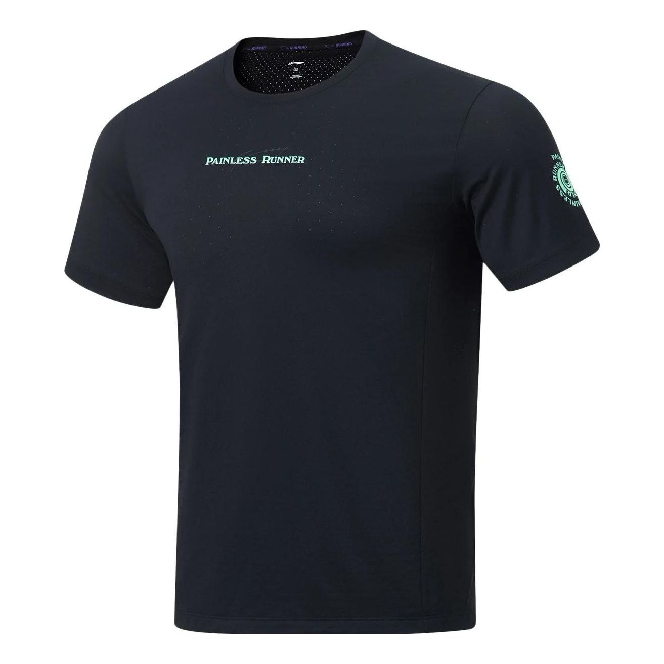 Li-Ning Lifestyle Sport Running Tee 'Black' ATST515-1 - 1