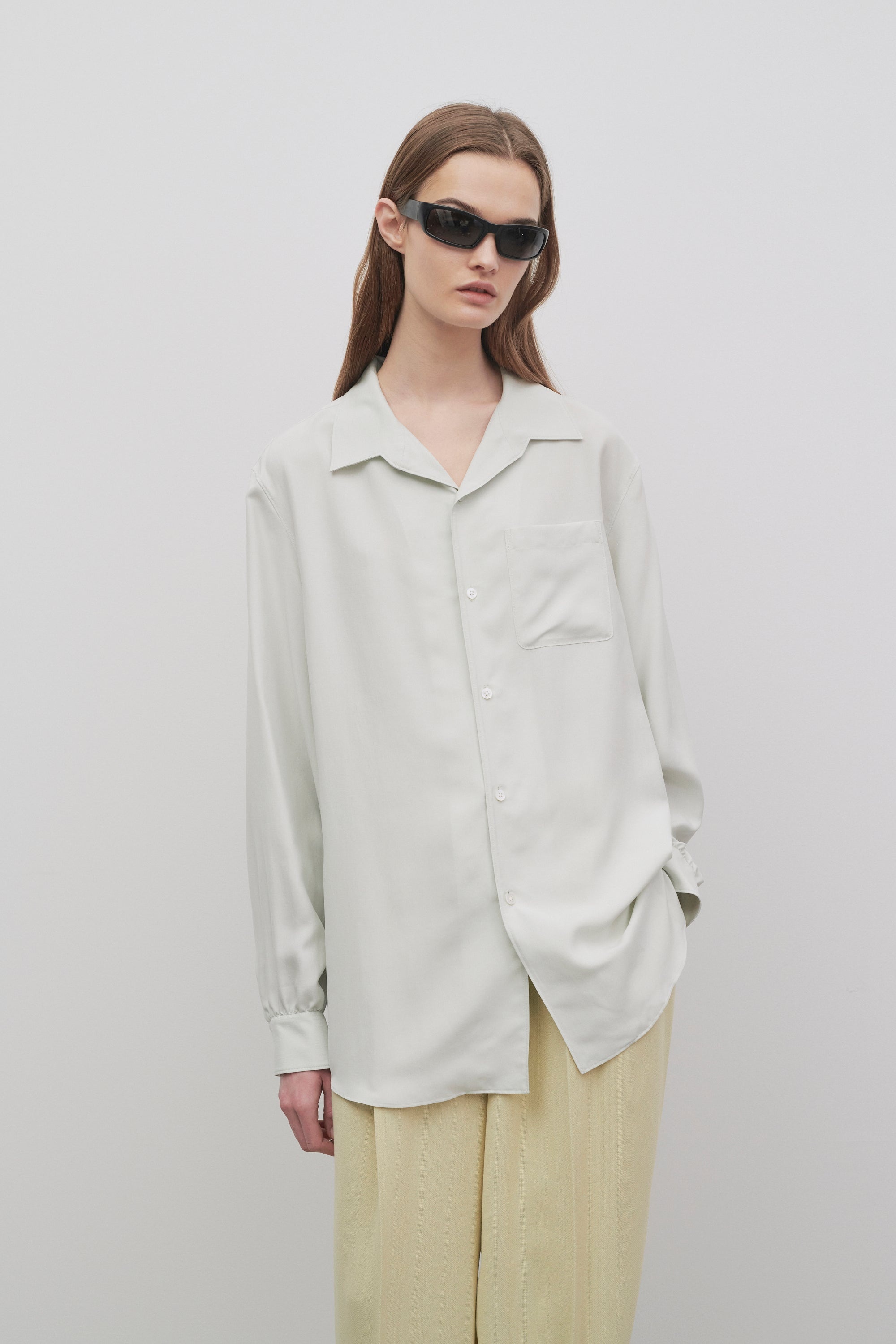 Kitona Shirt in Silk - 3