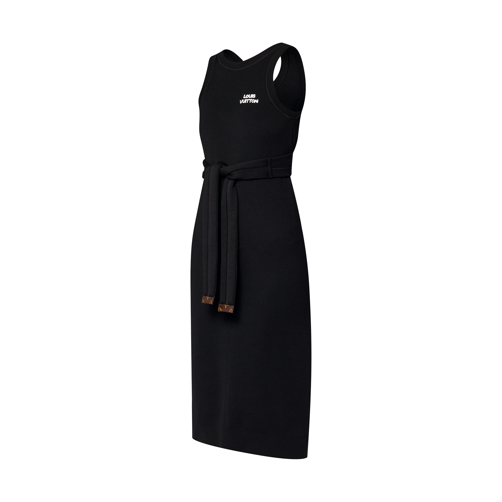 Wrap-Detail Tank Dress - 2