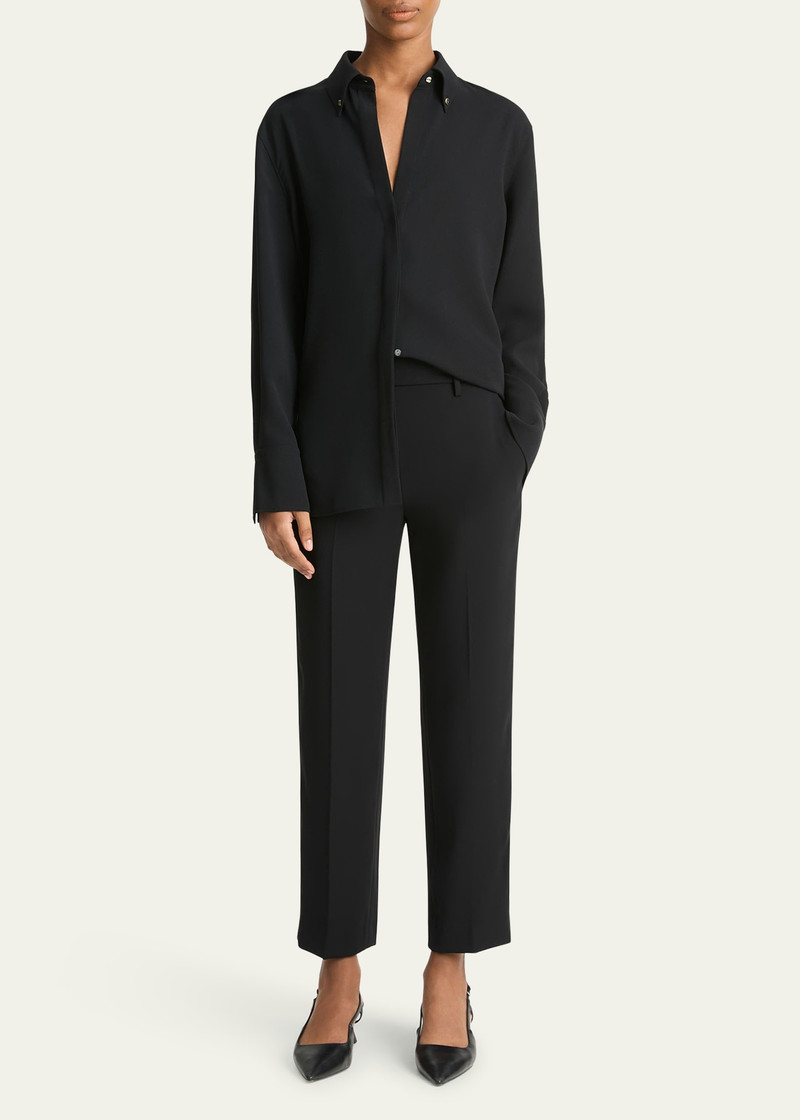 Vince Mid-Rise Tapered Pull-On Pants outlook