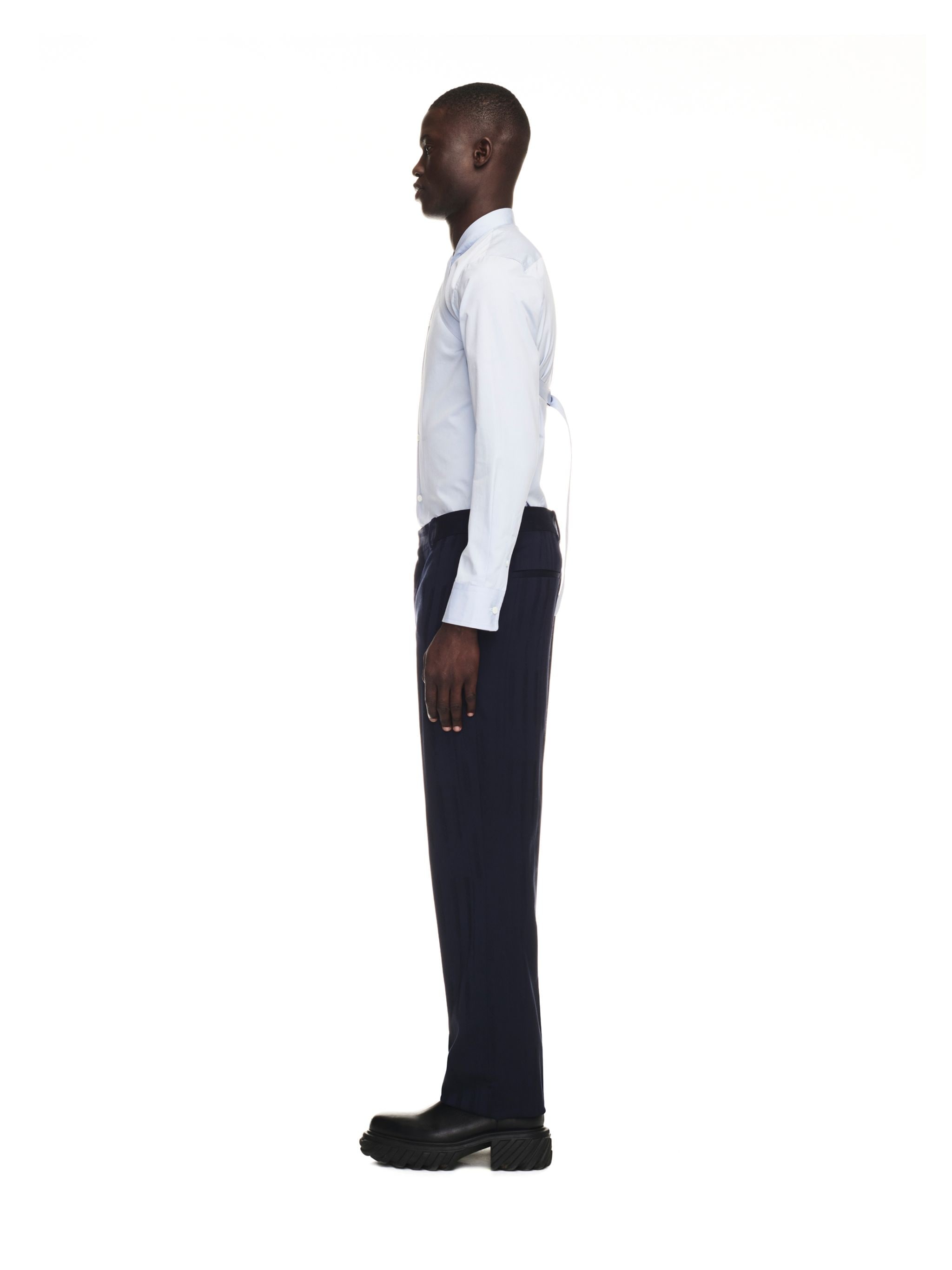 Ow Emb Heavycot Collar Shirt - 3