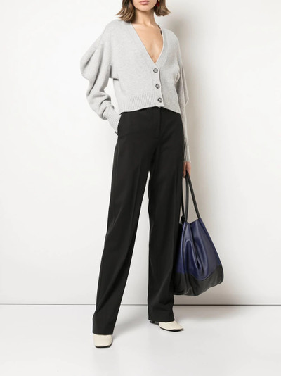 Proenza Schouler draped sleeve cropped cardigan outlook