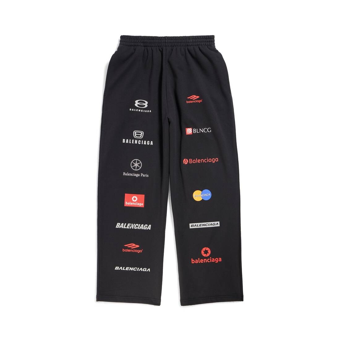 Top League Baggy Sweatpants in Black - 1