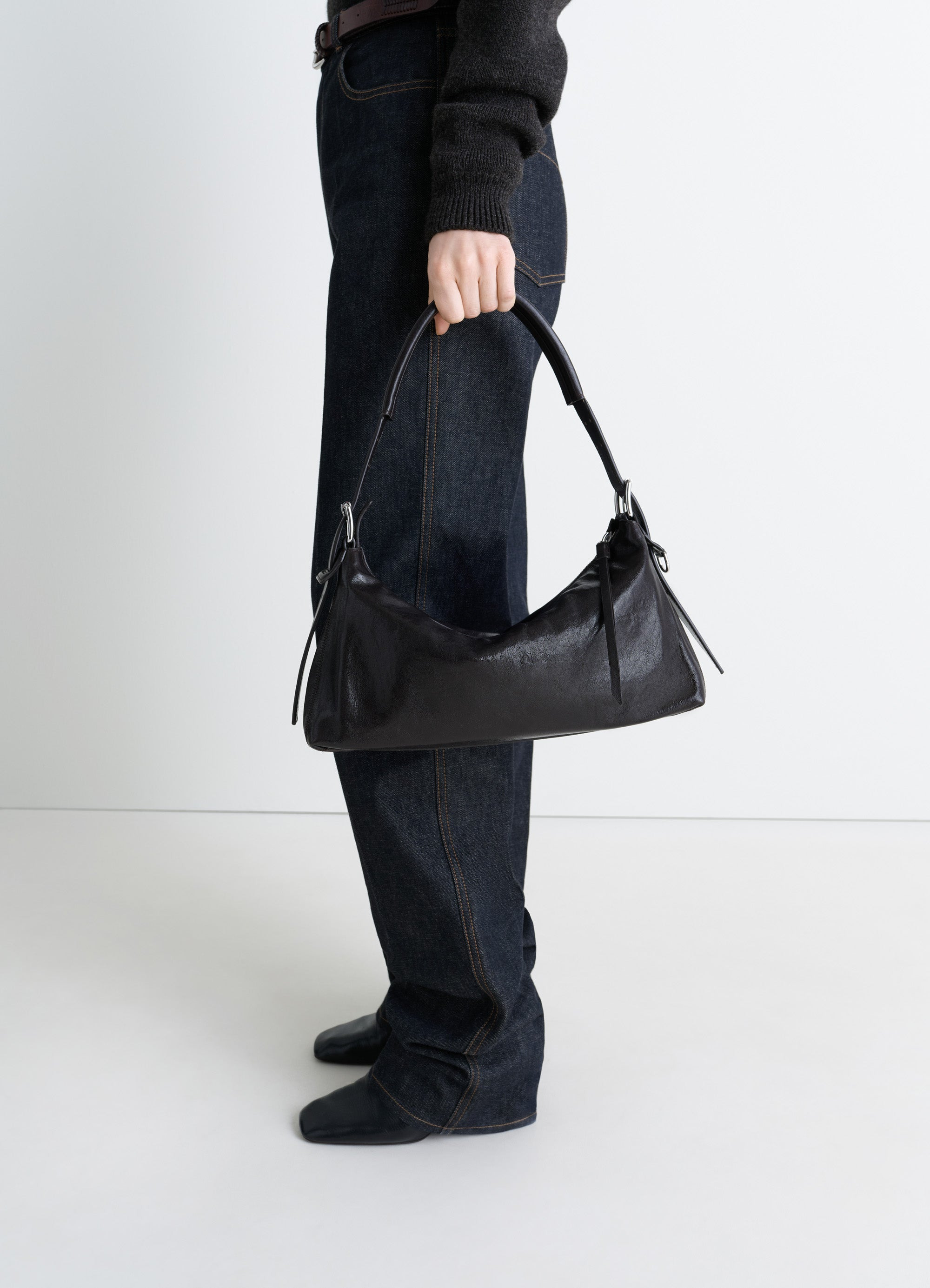 BELTED BAGUETTE BAG - 3