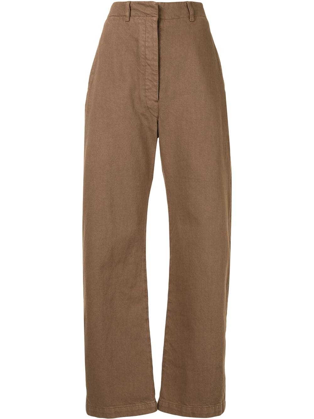 high-rise wide leg trousers  - 1