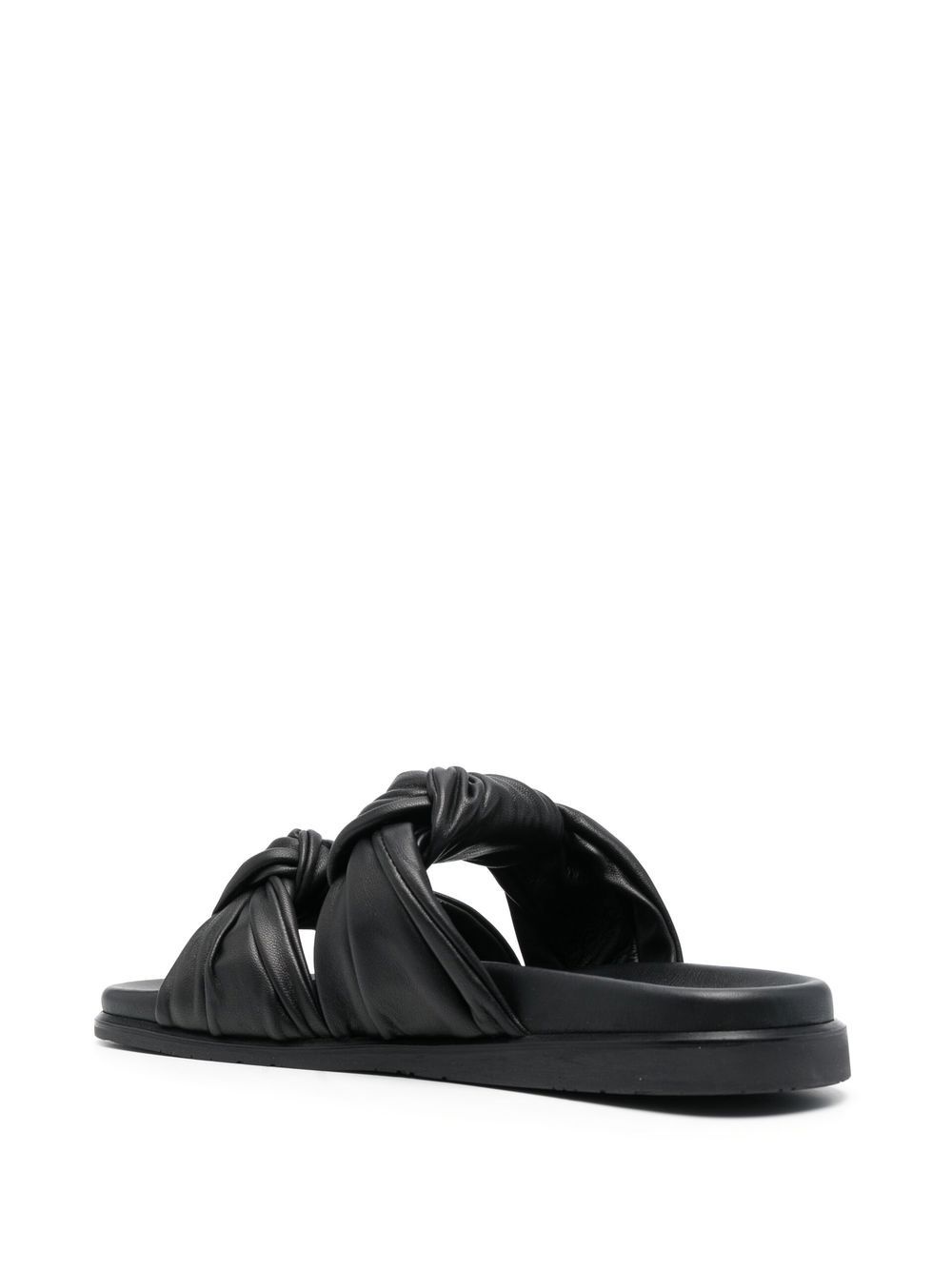 calf leather flip flops - 3