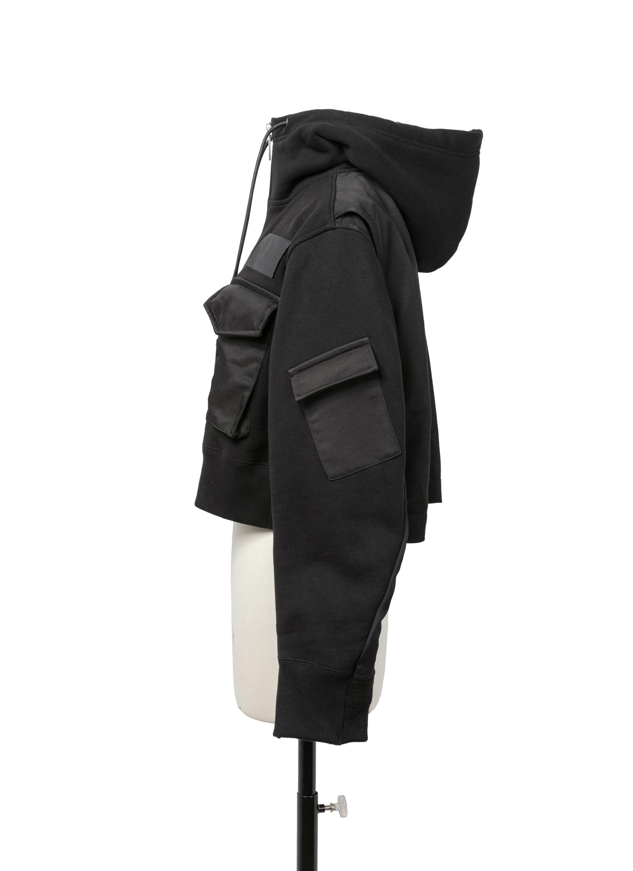 sacai x SPIEWAK Cotton Jersey Hoodie - 3