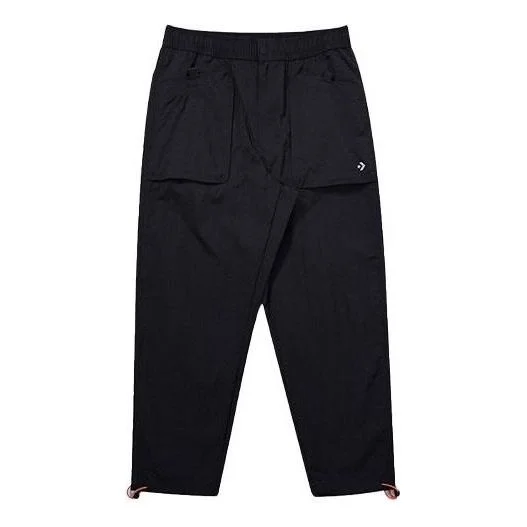 Converse Nylon Pocket Pants 'Black' 10023166-A03 - 1