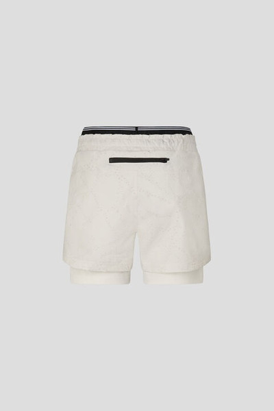BOGNER Lilo reflective shorts in Off-white outlook