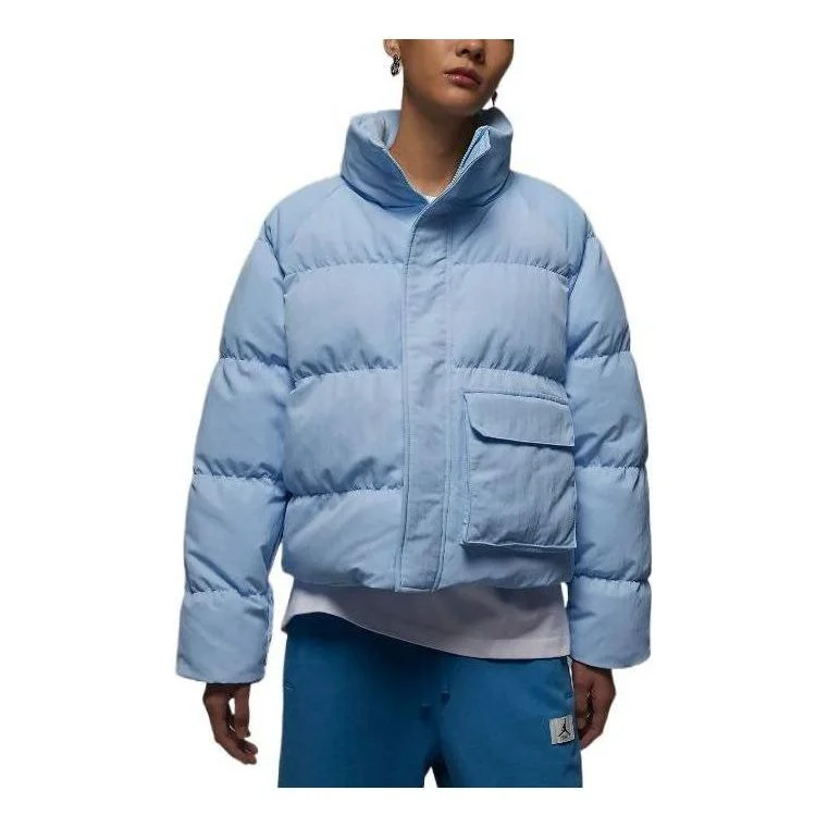 (WMNS) Air Jordan Flight Puffer Jacket 'Blue' DR0547-411 - 1