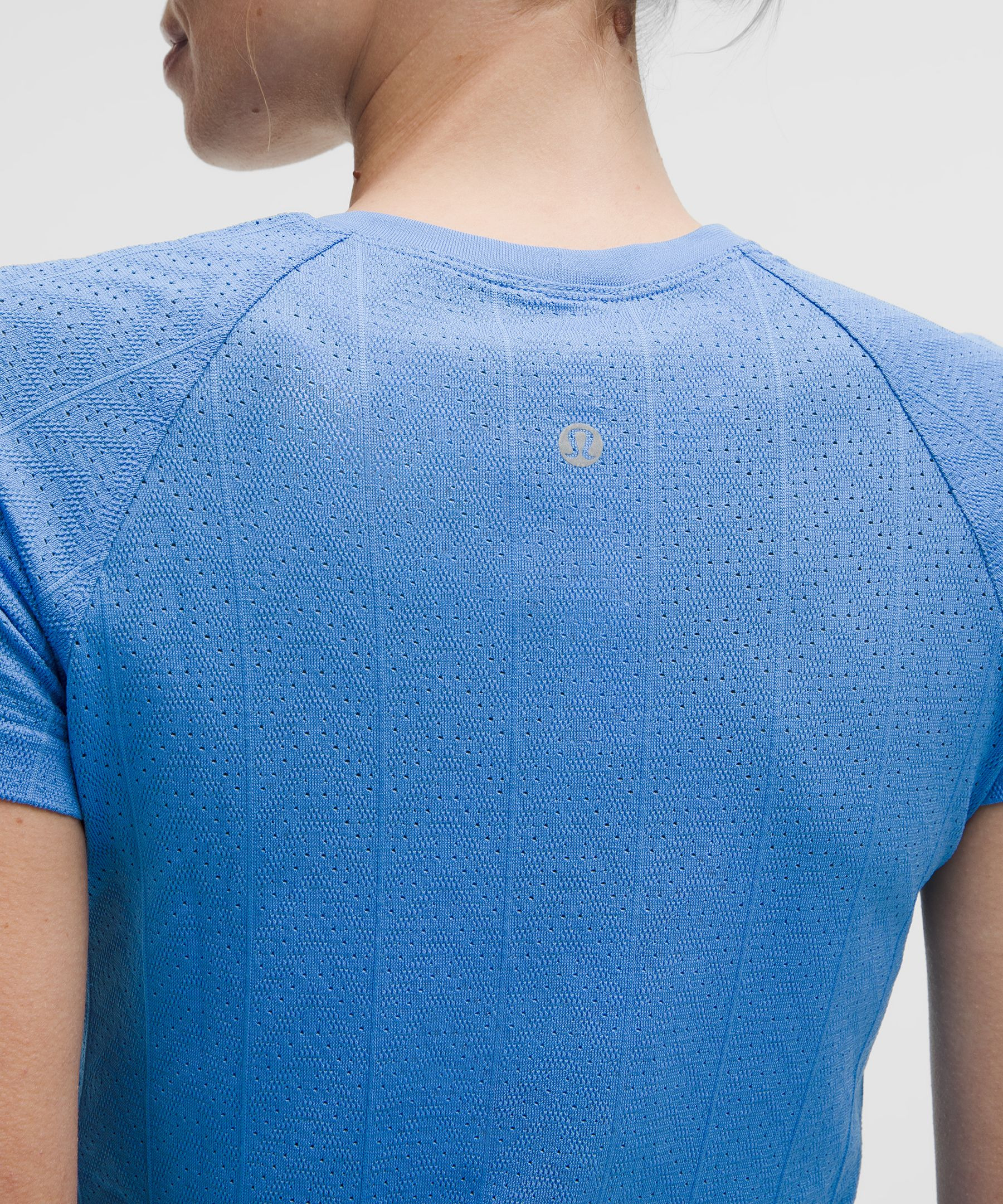 Swiftly Pointelle Short-Sleeve Shirt *Hip Length - 5