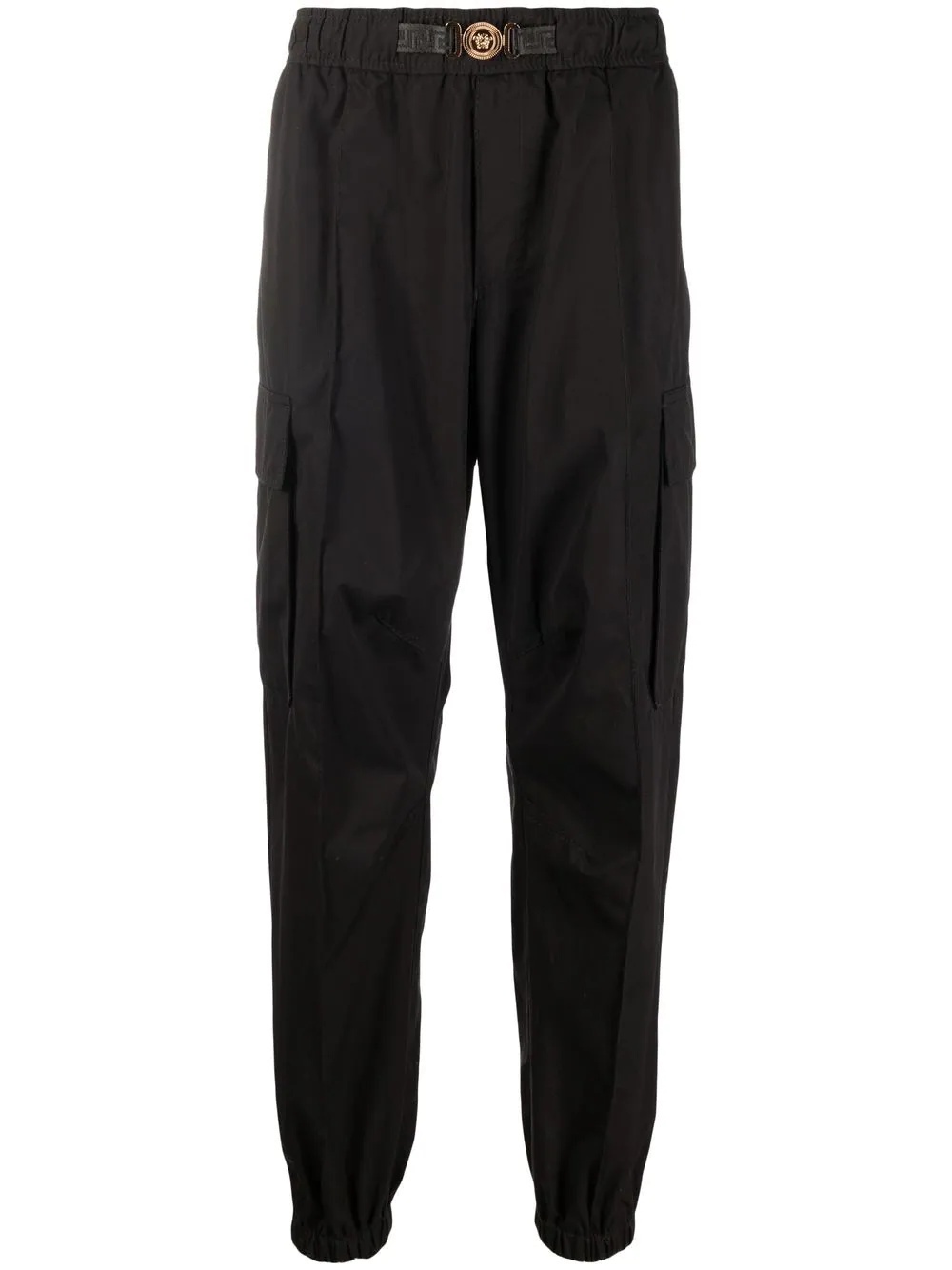 Medusa plaque cargo trousers - 1