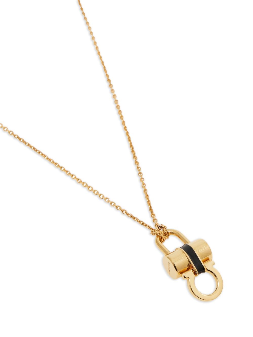 padlock-pendant necklace - 3