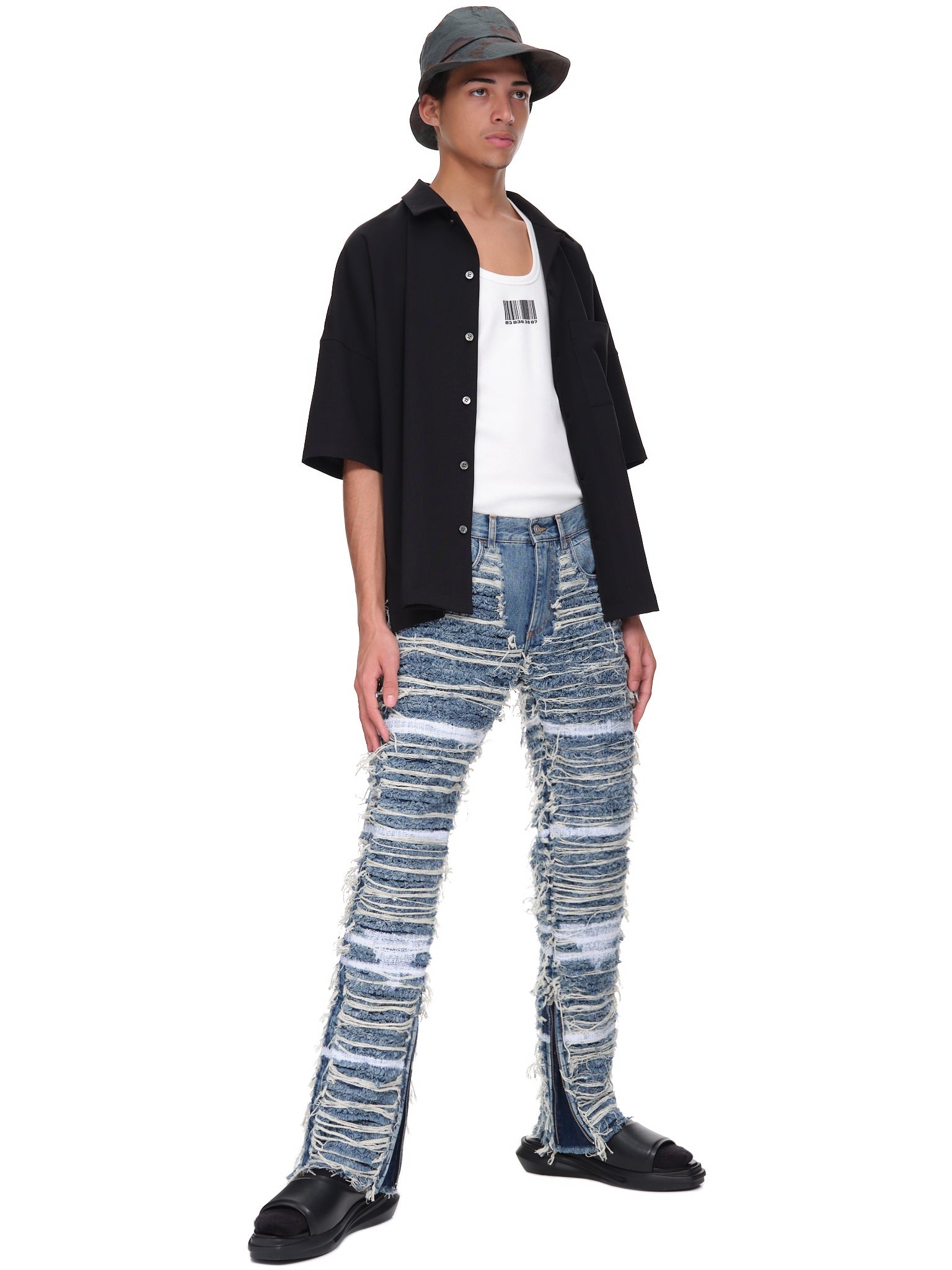 1017 ALYX 9SM 6 POCKET BLACKMEANS | REVERSIBLE