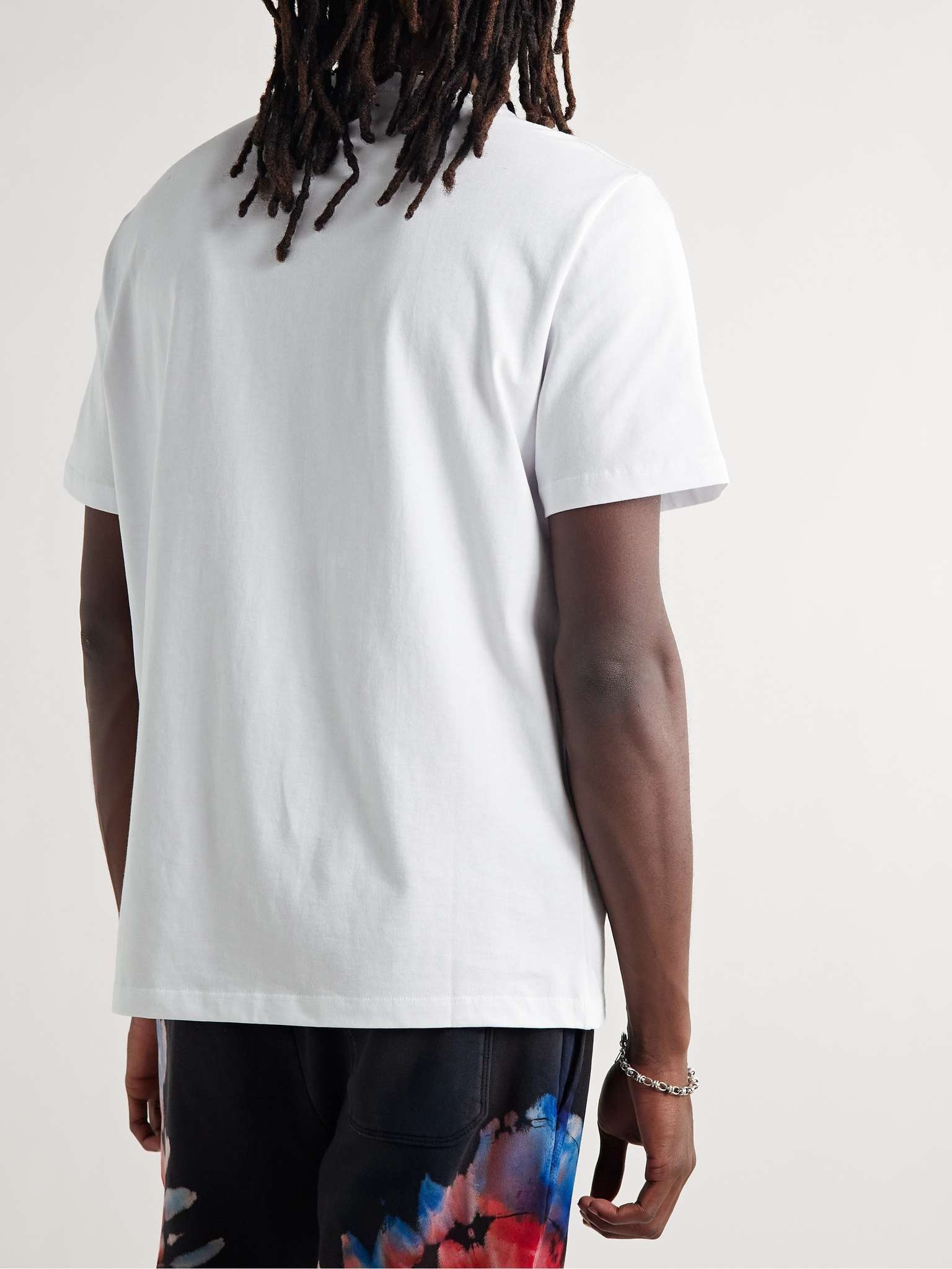 Logo-Print Cotton-Jersey T-Shirt - 4