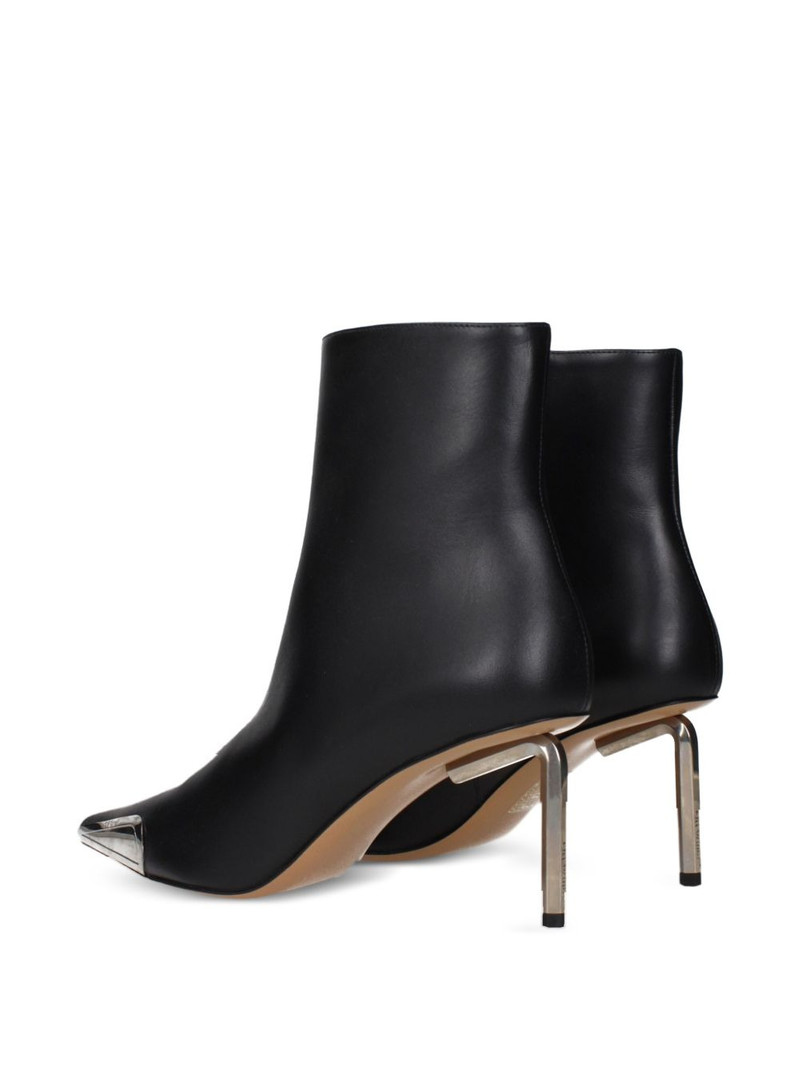 metal-cap stiletto ankle boots 5