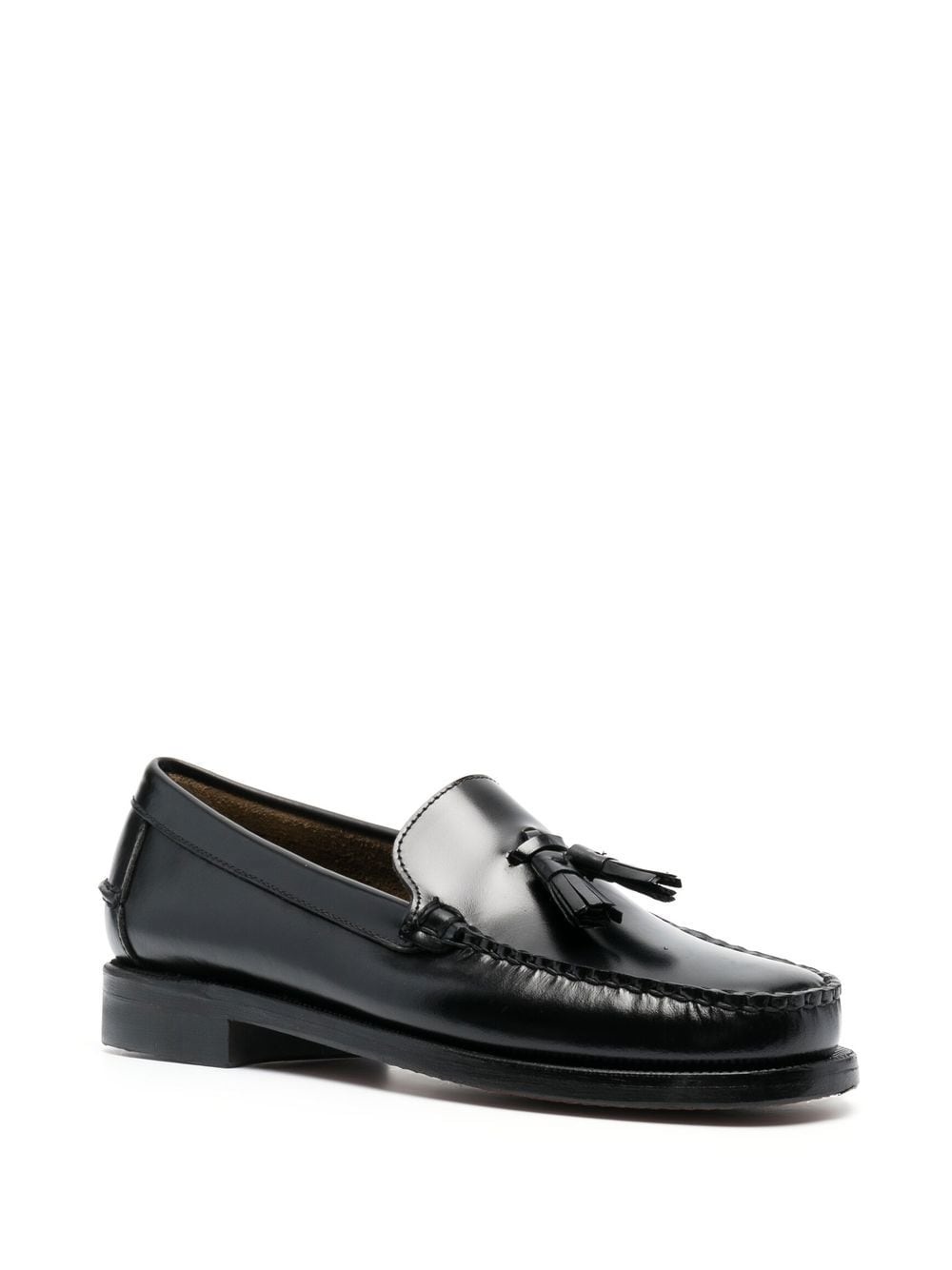 tassel-detail leather loafers - 2
