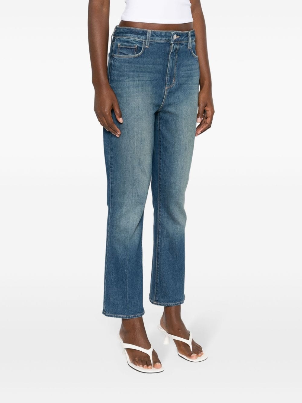 high-rise bootcut jeans - 3